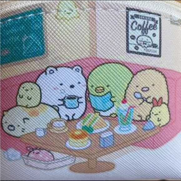 NWT Sumikko Gurashi Waterproof Coin Purse, Small Zipper Purse - Picture 3 of 4